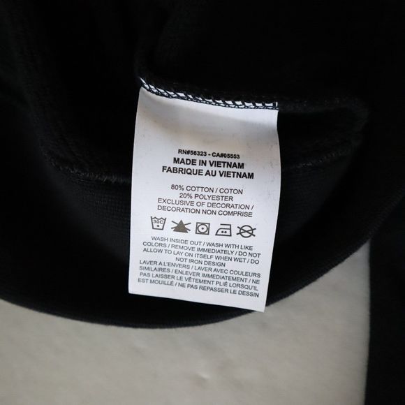 Nike DC6928 010 Women's Plus Sz 2XL Black Fleece Logo Graphic Sweatshirt $60 - Picture 3 of 7